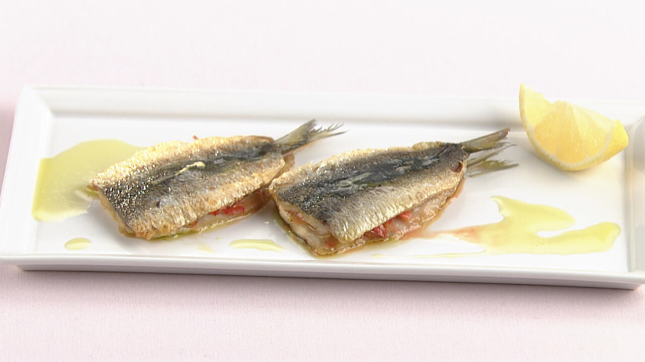 海老風味のいわしのソテー
