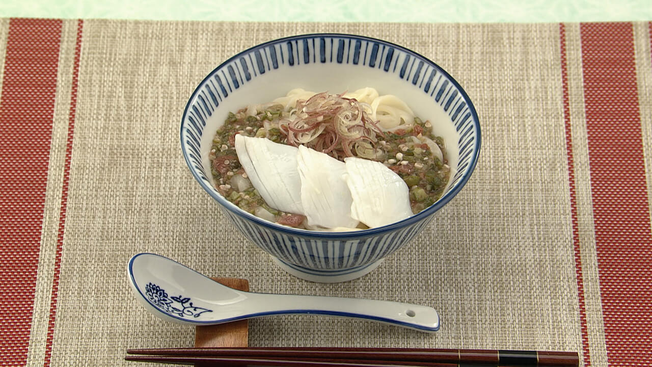 梅とろとろうどん